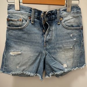 Levi’s high waist shorts